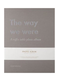 PrintWorks Coffee Table Photo Album Grey/White/Beige 26x32x5cm  - Image 1