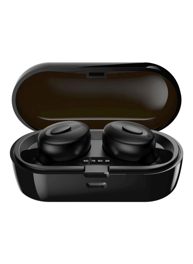 بلوديو سماعات أذن داخلية بتقنية البلوتوث مع علبة شحن أسود - Image 4