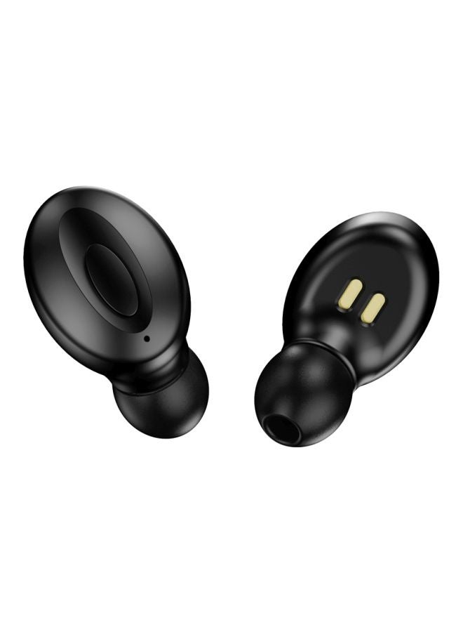 بلوديو سماعات أذن داخلية بتقنية البلوتوث مع علبة شحن أسود - Image 2