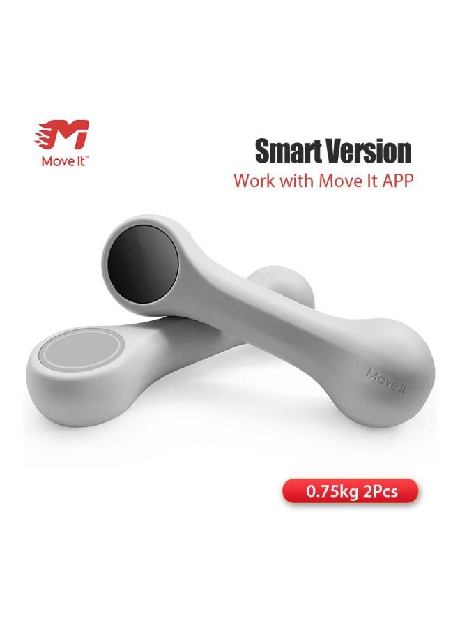 Xiaomi - 2-Piece Move It Beat Smart Slim Dumbbell Set - Image 1
