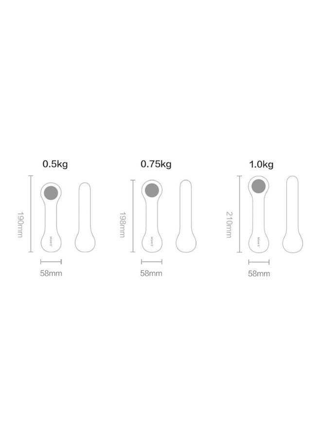 Xiaomi - 2-Piece Move It Beat Smart Slim Dumbbell Set - Image 1