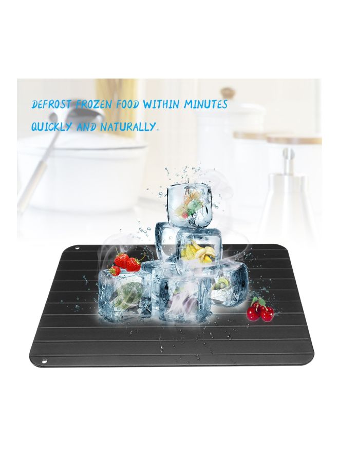 Frozen Food Defrosting Tray Black L - Image 3