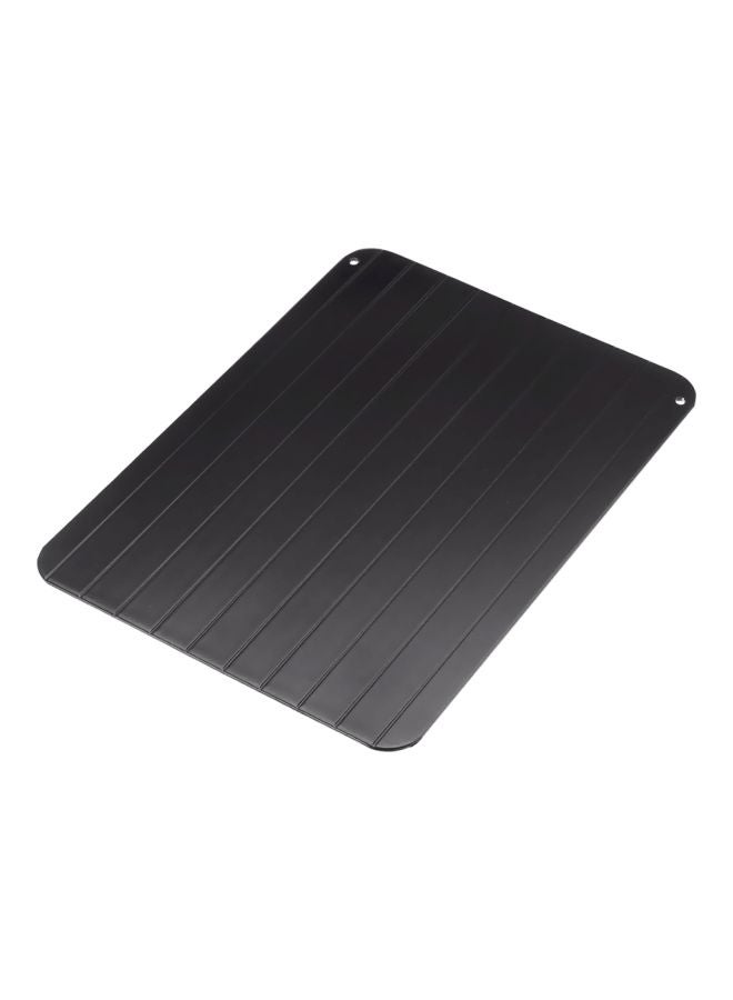 Frozen Food Defrosting Tray Black L - Image 1