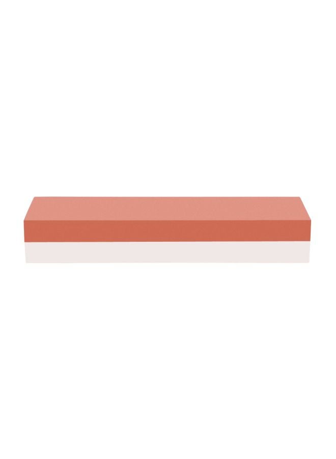 Generic - Dual-Sided Knife Sharpening Stone Brown/White 19cm - Image 1