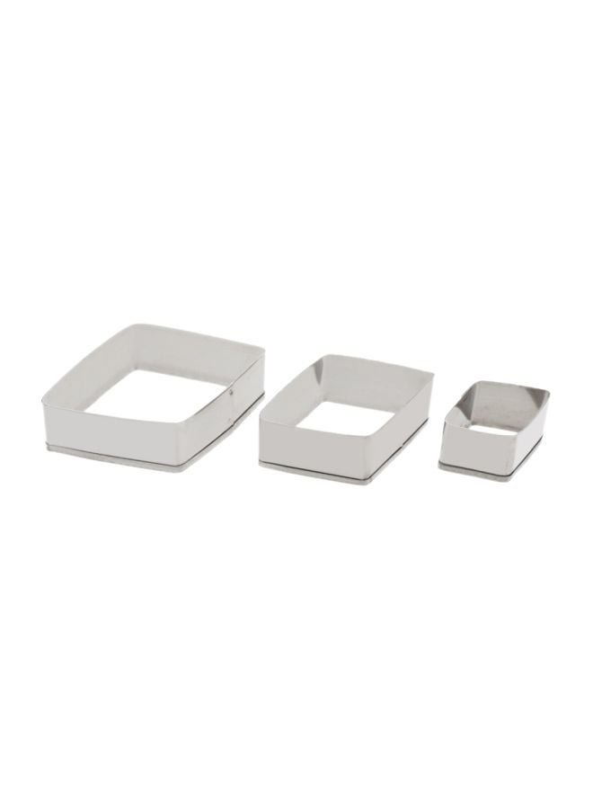 24-Piece Stainless Steel Cookie Cutters Silver One Size - Image 5