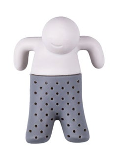 Silicone Tea Infuser White/Grey 14cm