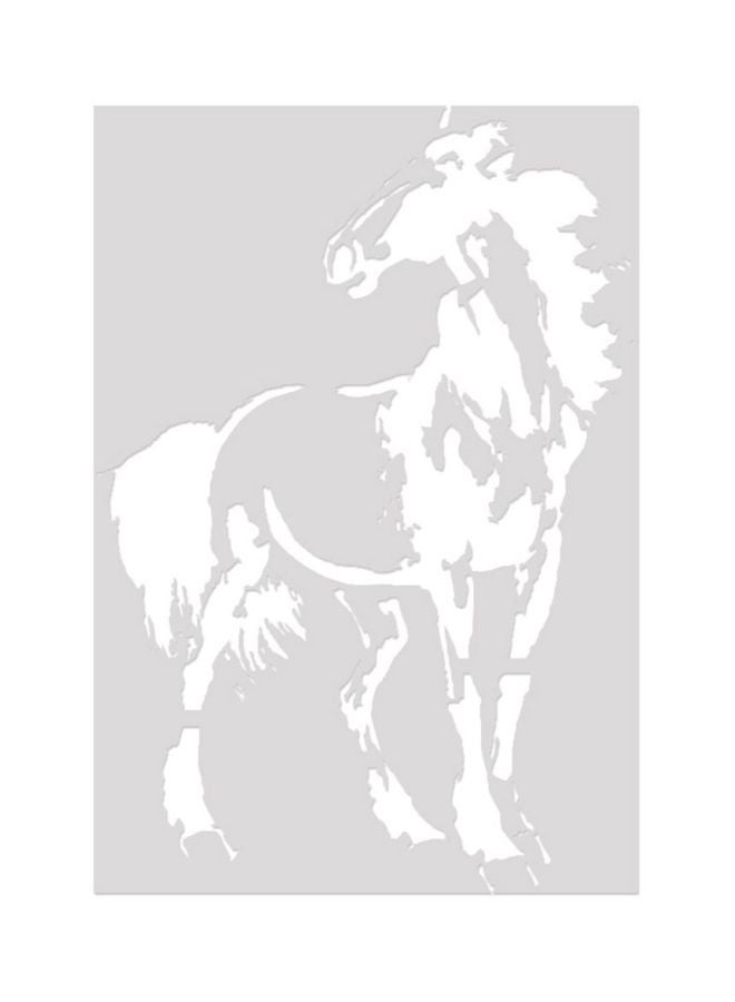 DIY Hand Drawing Graffiti Templates White 26x18centimeter - Image 1