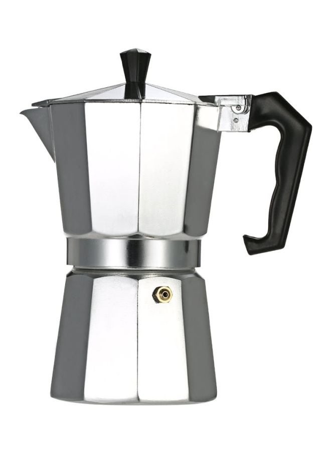 Stainless Steel Mocha Pot Silver 20cm - Image 2