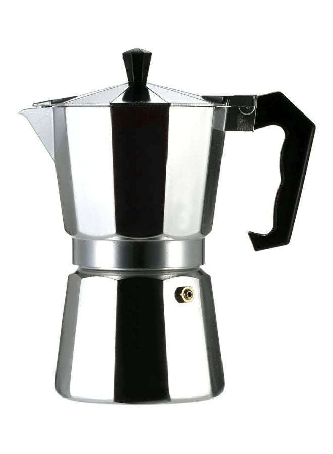 Stainless Steel Mocha Pot Silver 20cm - Image 4