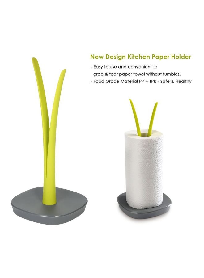 ANSELF Decorative Kitchen Tissue Paper Holder Green/Grey 16x16x35cm  - Image 2