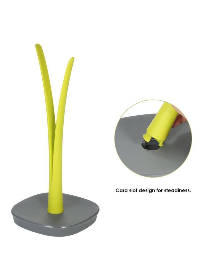 ANSELF Decorative Kitchen Tissue Paper Holder Green/Grey 16x16x35cm  - Image 3