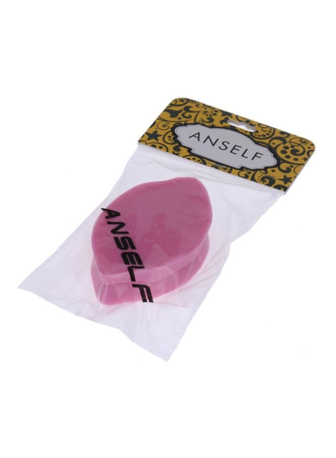 ANSELF 2-Piece Silicon 3D Cake Mold Set Pink 10.5x7.2x2.3centimeter - Image 3