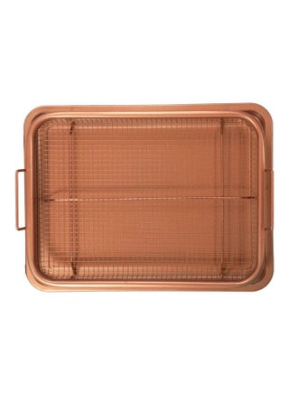 Aluminium Crisper Tray Copper 32.5x24.5x5.5cm - v1588617764/N37590583A_1