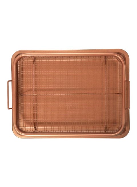 Aluminium Crisper Tray Copper 32.5x24.5x5.5cm