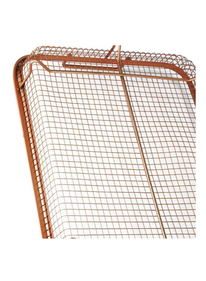 Aluminium Crisper Tray Copper 32.5x24.5x5.5cm