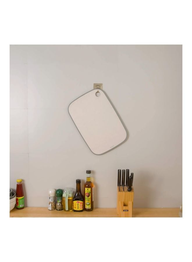 ecoco Polypropylene Cutting Board Beige/Grey 41x1x28cm  - Image 3
