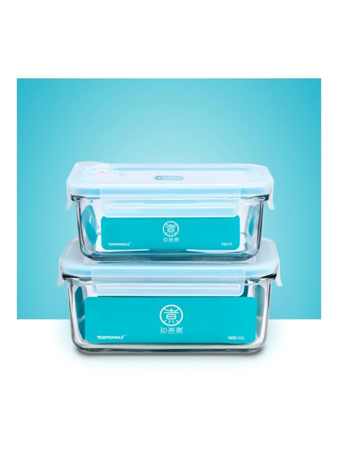 Xiaomi Tempermax Lunch Box Clear/White 23x9x16cm  - Image 4