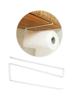 Generic Under Cabinet Roll Tissue Rack White 27x11.5centimeter  - Image 2