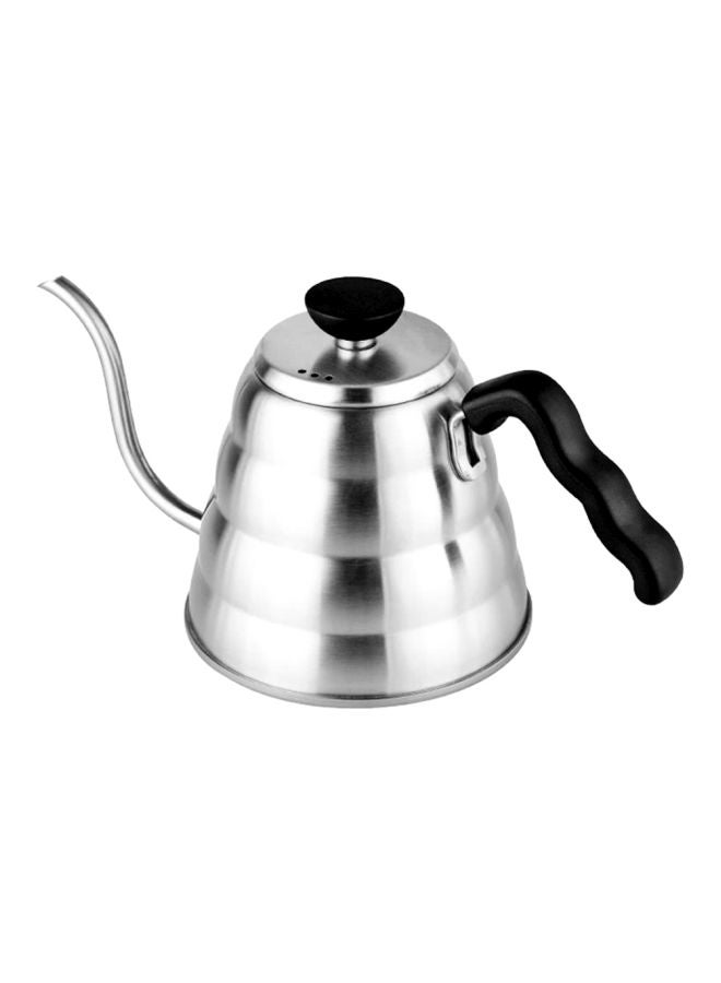 وعاء قهوةٍ معقوف من الستانلس ستيل فضي 14.4x14.8x8Ø³Ù†ØªÙŠÙ…ØªØ± - Image 1
