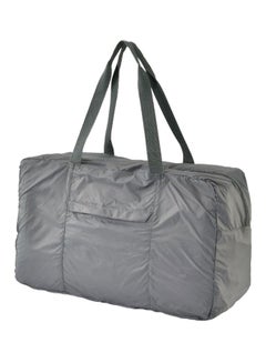 Paraglider Cloth Foldable Boston Bag Grey