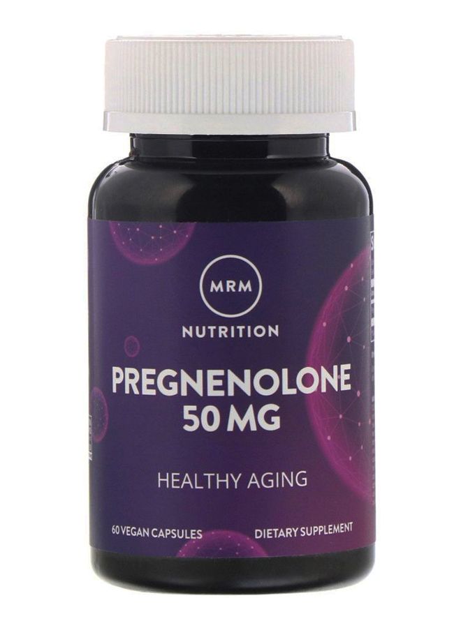 MRM Pregnenolone Healthy Aging Dietary Supplement - 60 Capsules  - Image 1