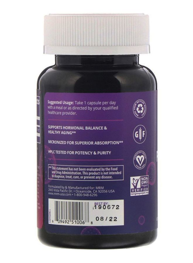 MRM Pregnenolone Healthy Aging Dietary Supplement - 60 Capsules  - Image 2