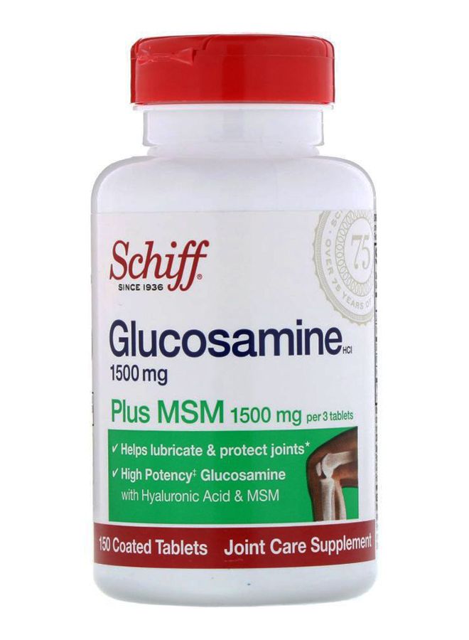 Glucosamine Plus MSM Joint Care Supplement - 150 Tablets - v1588657292/N37777424A_1