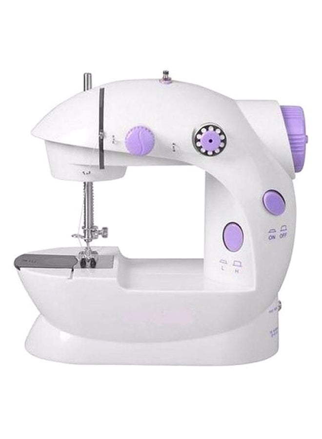 Mini Sewing Machine White/Purple 153 White/Purple - Image 1