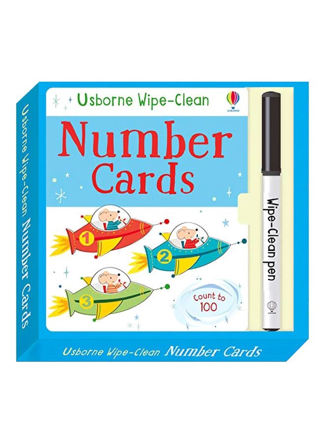 Wipe-Clean Number Cards Paperback English by Malu Lenzi - 1st February 2017
