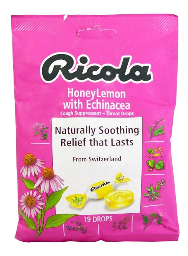 Ricola Honey Lemon Echinacea Cough Suppressant - Image 1