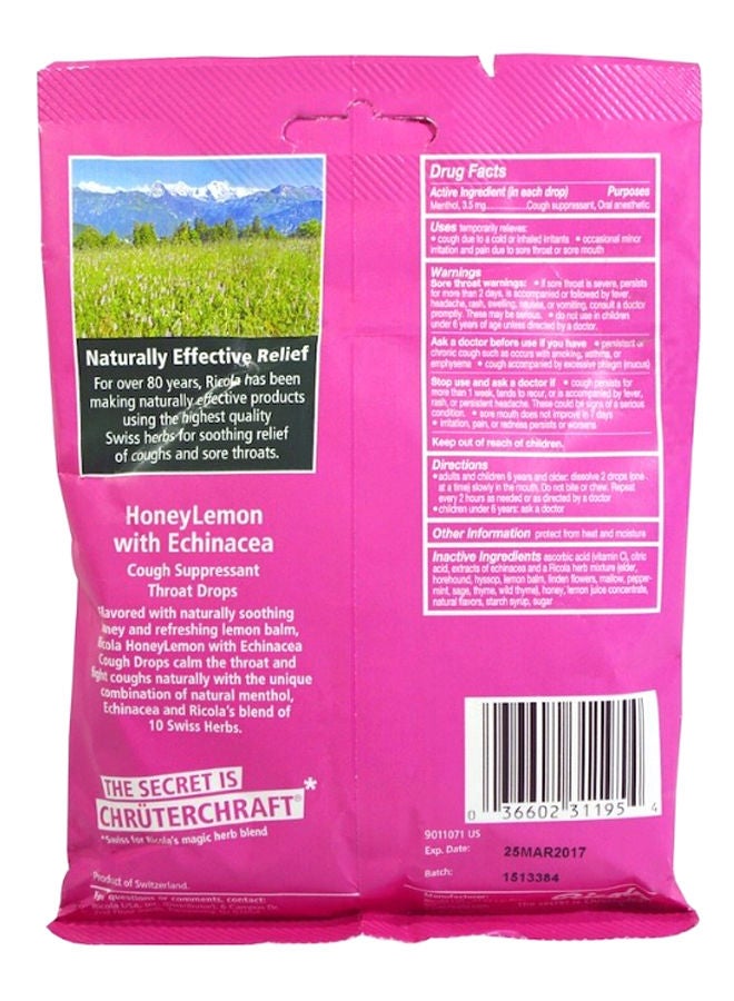 Ricola Honey Lemon Echinacea Cough Suppressant - Image 2