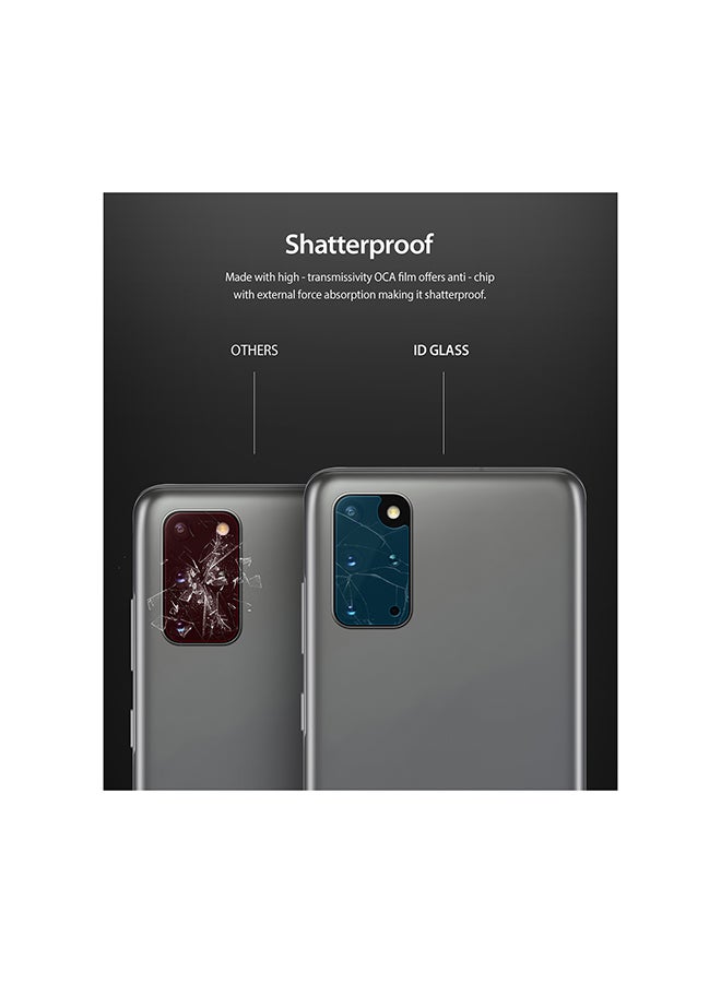 Ringke Pack Of 3 Tempered Glass Lens Protector For Samsung Galaxy S20 Ultra Clear - Image 5