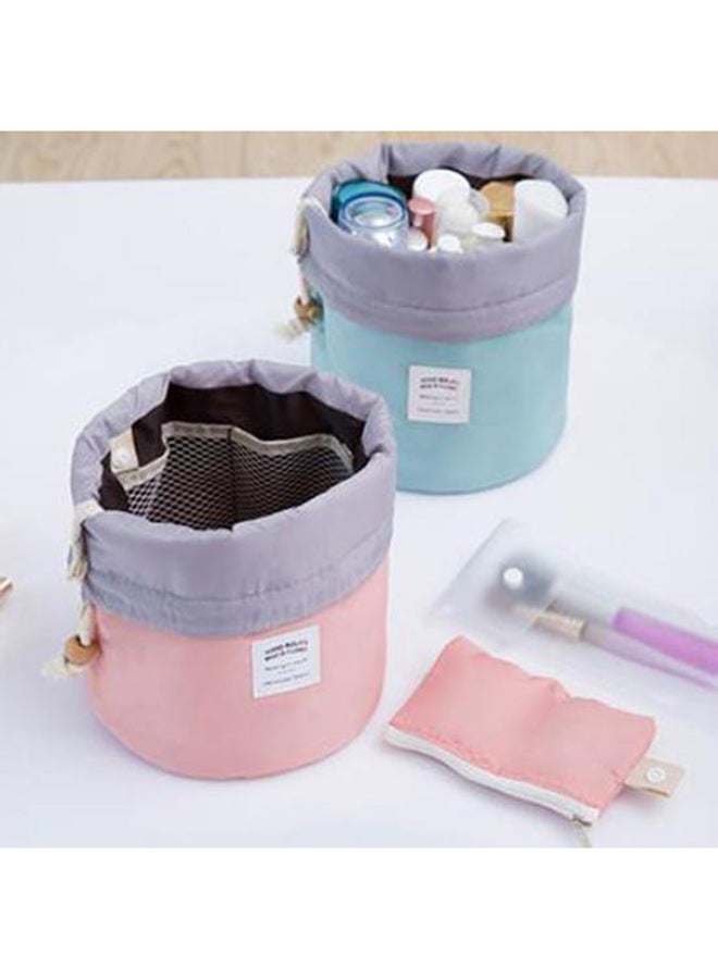Bluelans - Drawstring Storage Wash Bag Pink - Image 1
