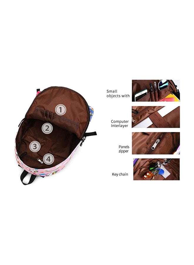 RUNNINGTIGER Printed Design Backpack Multicolour  - Image 4