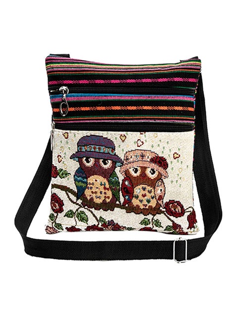 Adjustable Strap Crossbody Bag Multicolour