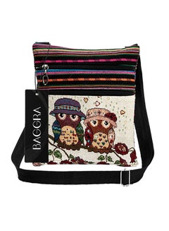BAGGRA Adjustable Strap Crossbody Bag Multicolour  - Image 4