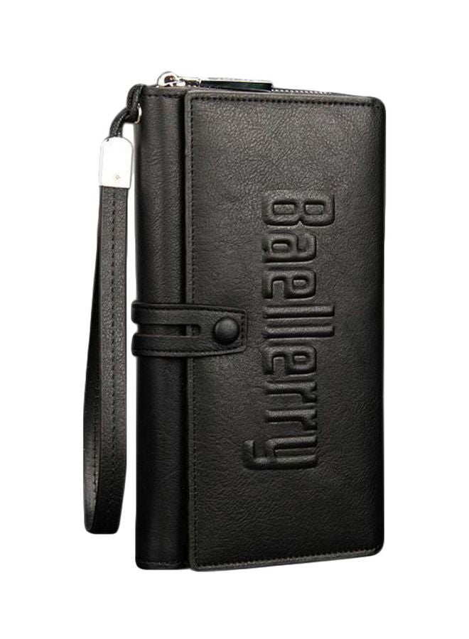 baellerry - Leather Trifold Wallet Black - Image 1