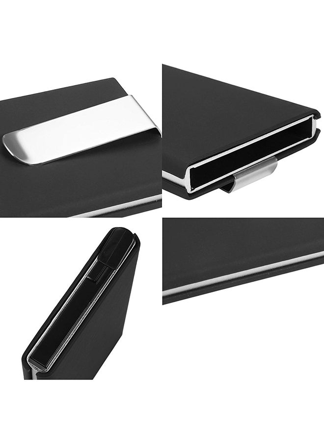 RFID Blocking Pop Up Wallet Black/white