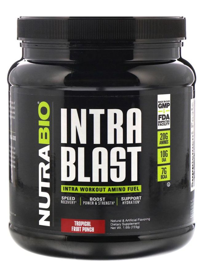 NutraBio Labs Intra Blast Tropical Fruit Punch 