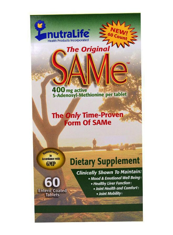 Nutralife - The Original SAMe - 60 Enteric Coated Caplets - Image 1