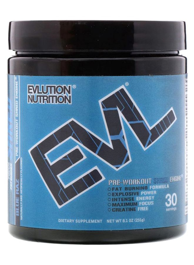 EVLUTION NUTRITION Blue Raz Pre-Workout Formula