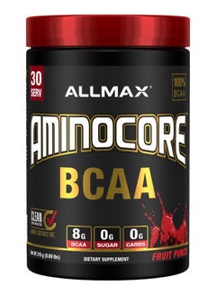 AllMax Nutrition Aminocore BCAA Fruit Punch 