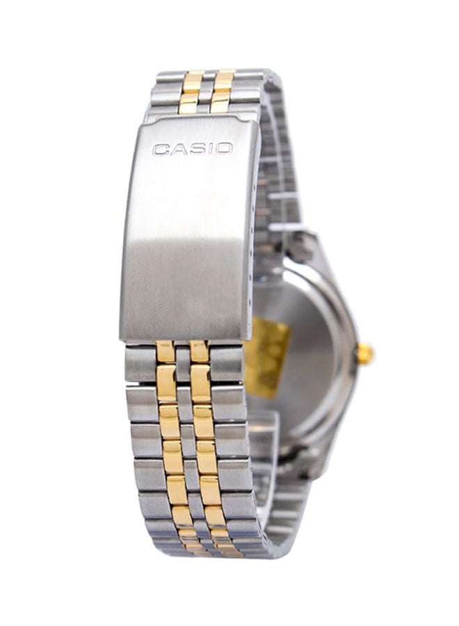 CASIO Women's Stainless Steel Analog Watch LTP-1129G-7BRDF - 30 mm - Silver/Gold - Image 2