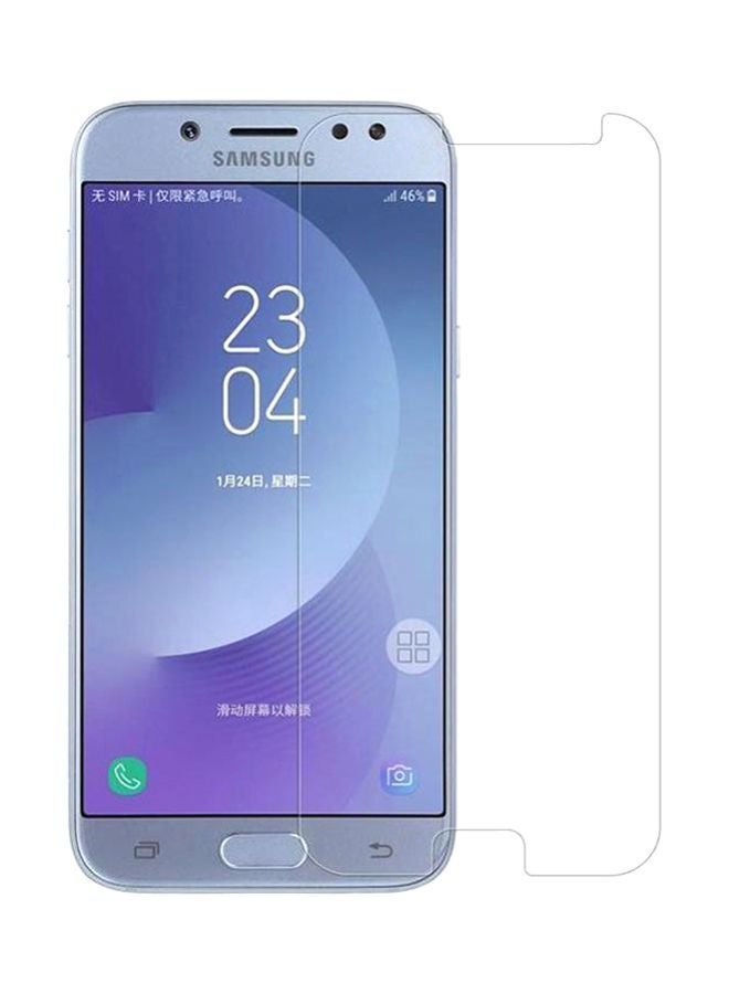 INEIX Tempered Glass Screen Protector For Samsung Galaxy J7 Pro Transparent - Image 1