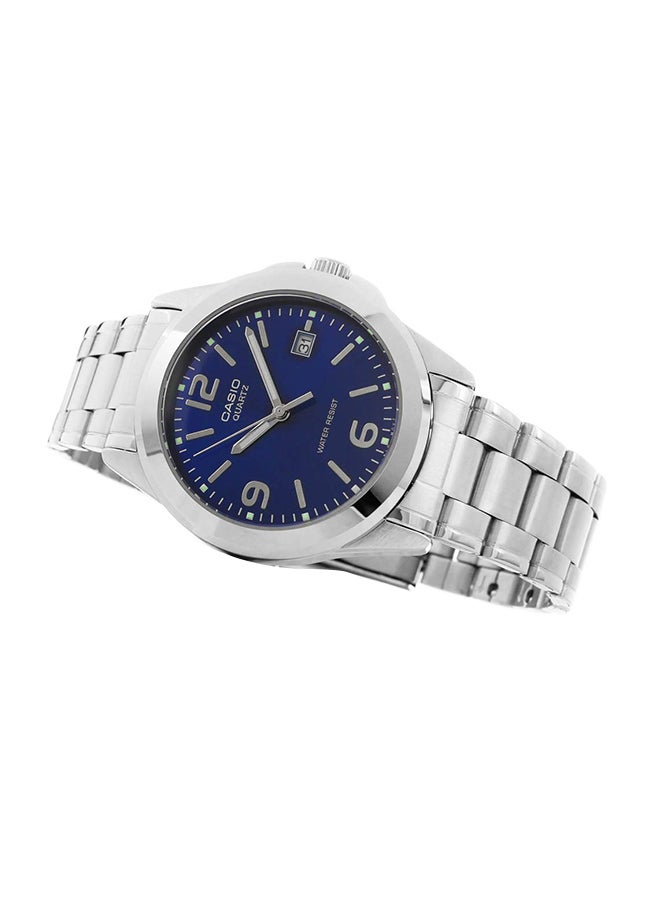 كاسيو ساعة يد إنتيسر بعقارب طراز LTP-1215A-2ADF - 28 مم - فضي للنساء - Image 2