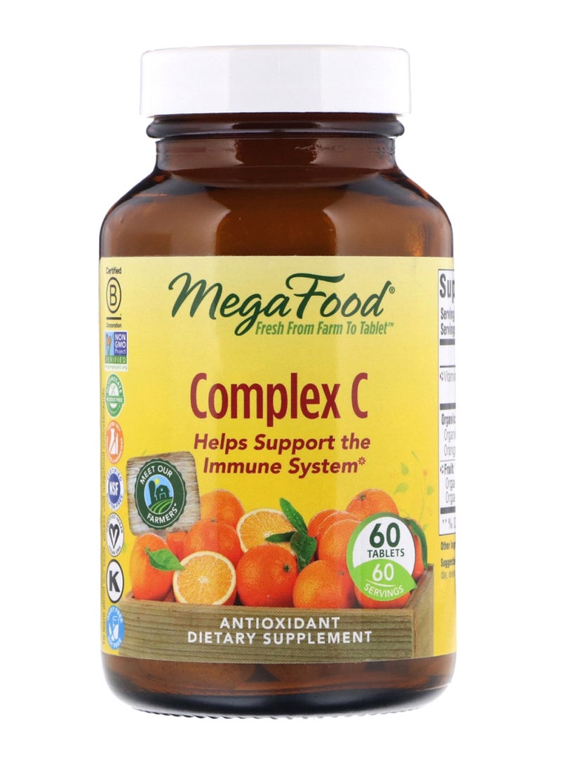 MegaFood Complex-C - 60 Tablets