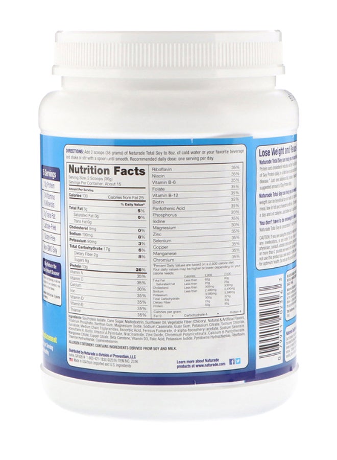 Naturade Total Soy Weight Loss Vanilla Shake - Image 2