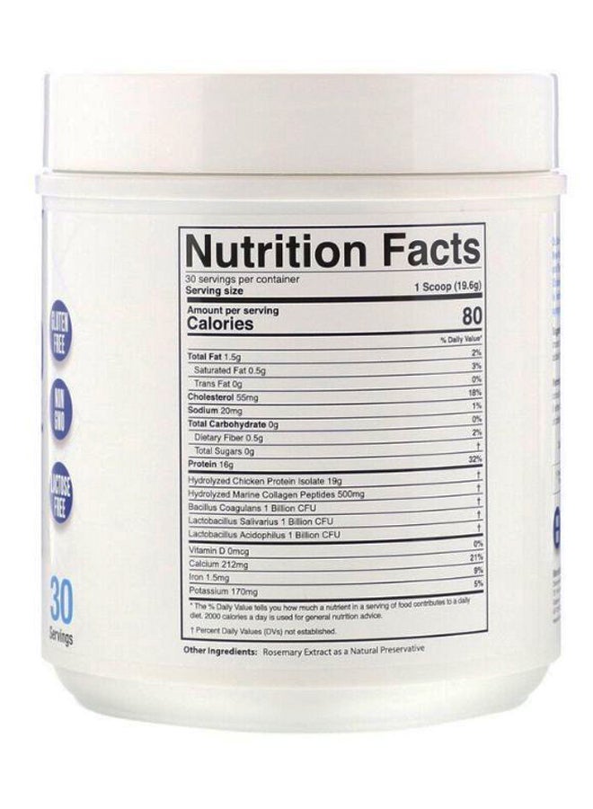 Divine Health Dr. Colbert Hydrolyzed Collagen Plus Probiotics Powder - Image 2