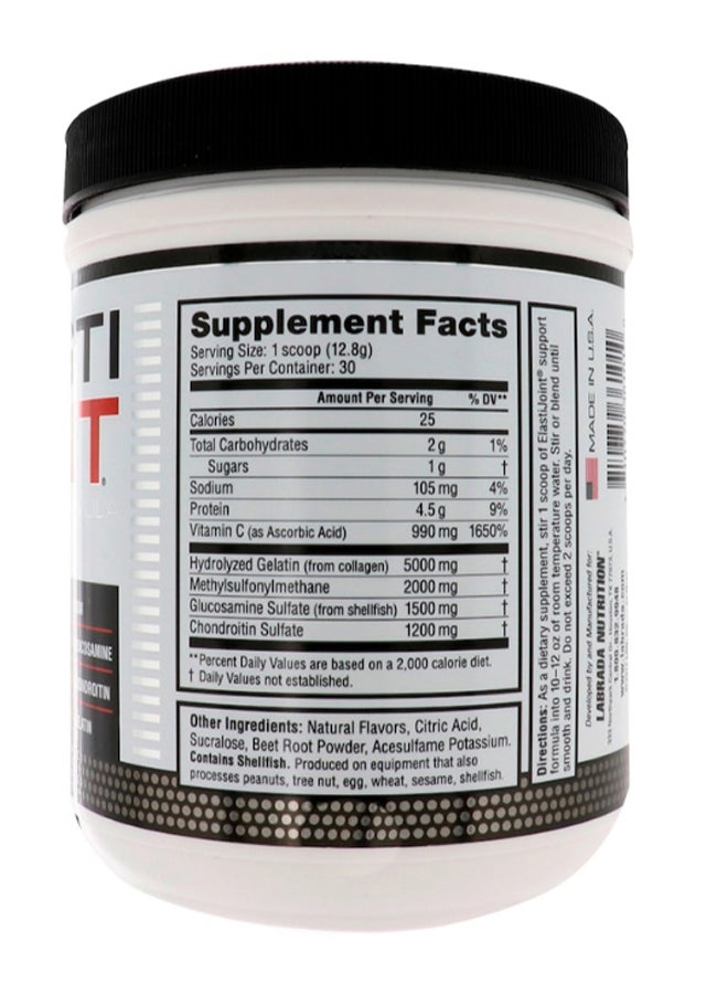 LABRADA Fruit Punch Flavour ElastiJoint Joint Support Supplement - Image 2