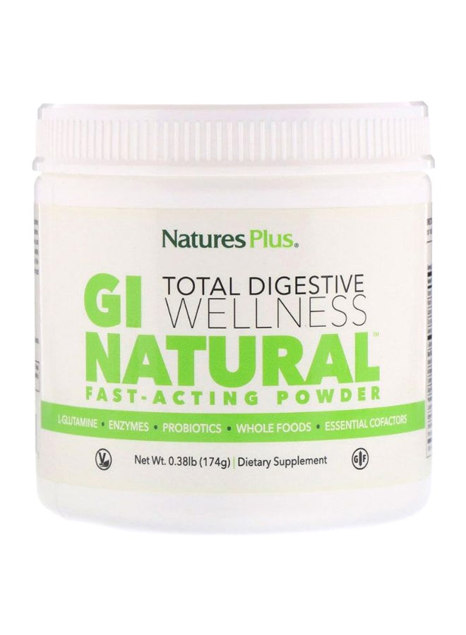 Natures Plus GI Natural Total Digestive Wellness Fast-Acting Powder - Image 1